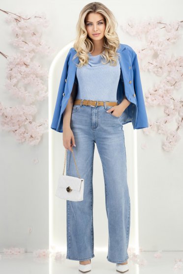 Outfit - dámské džíny, blejzry dámská, dámská halenka