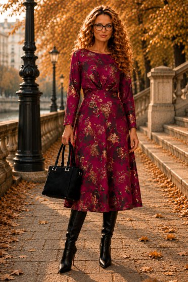 Outfit - šaty, dámské tašky