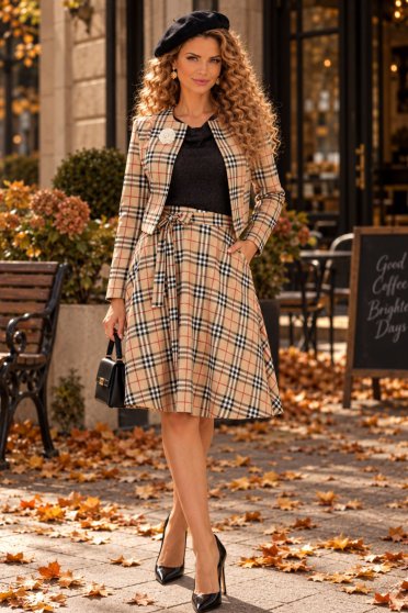 Outfit - suknja, ženska jakna, bluza za žene